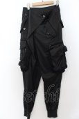 画像1: 【WINTERセール】JOHNNY WOLF / 【SABAI】サルエルカーゴパンツ 1 ブラック O-24-09-27-050-JO-pa-OW-ZT113 (1)