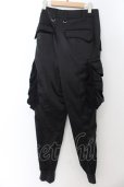 画像4: 【WINTERセール】JOHNNY WOLF / 【SABAI】サルエルカーゴパンツ 1 ブラック O-24-09-27-050-JO-pa-OW-ZT113 (4)