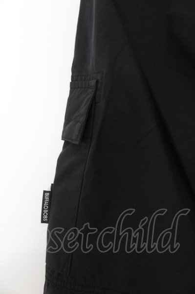 画像2: BUFFALO BOBS / ESERCITO-CARGOタクティカルカーゴパンツ 1-2 ブラック O-24-09-27-051-BU-pa-YM-ZT113 (2)