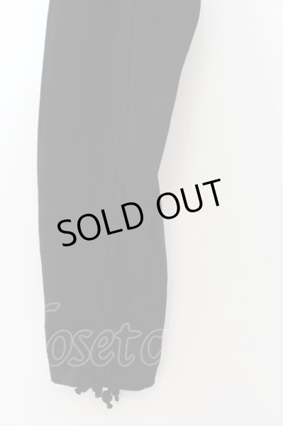 画像2: BUFFALO BOBS / ドロストサルエルパンツ F ブラック O-24-09-27-052-BU-pa-OW-OS (2)