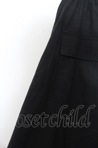 画像2: CIVARIZE / コーティングサルエルパンツ 44 ブラック O-24-09-27-053-CI-pa-YM-ZT113 (2)