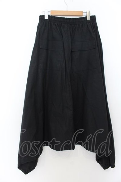 画像3: CIVARIZE / コーティングサルエルパンツ 44 ブラック O-24-09-27-053-CI-pa-YM-ZT113 (3)