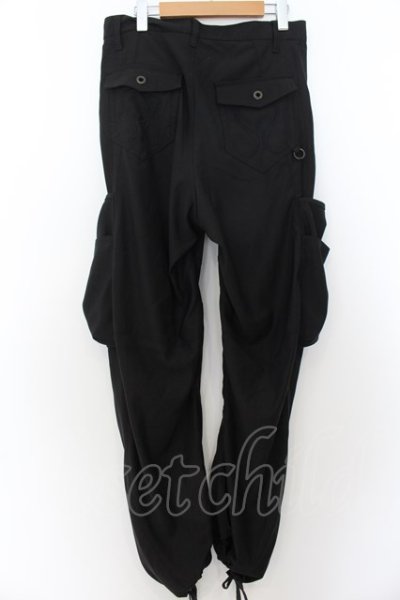 画像3: 【WINTERセール】CIVARIZE / Aceギミックルーズカーゴパンツ 44 ブラック O-24-09-27-054-CI-pa-YM-ZT113