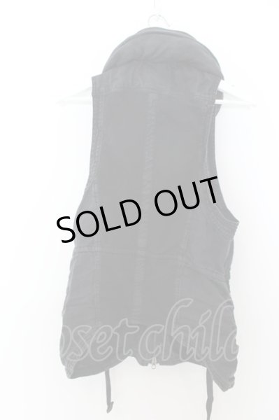 画像3: BUFFALO BOBS / GASMASK LANGRAY ギミックベスト 1 ブラックｘグレー O-24-09-27-006-BU-to-YM-OS (3)