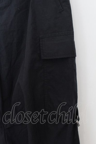 画像2: kiryuyrik / プリントギミックカーゴパンツ M ブラック O-24-09-27-059-ki-pa-YM-ZT302 (2)