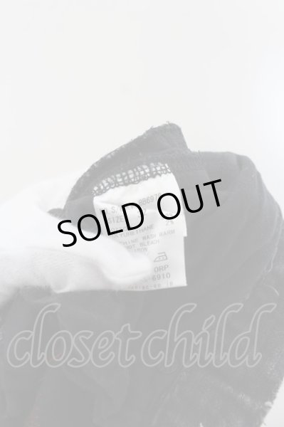 画像5: LGB / S-WOLF ステッチバイカーデニムパンツ 32 ブラックｘレッド O-24-09-27-060-LG-pa-YM-OS (5)