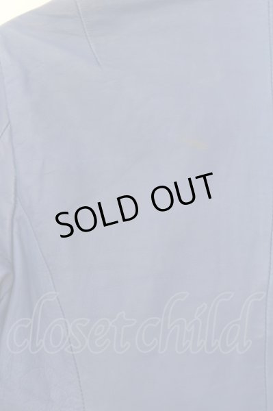 画像3: SHELLAC / カウクロムドラムダイシングルライダースジャケット 44 ブルー O-24-09-27-066-SH-ja-YM-ZT-ML006 (3)