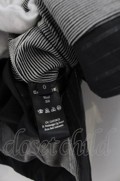 画像5: CATORCE / 切り替えテーラードジャケット 0（メンズ合わせ） ブラックｘシルバー O-24-09-27-007-CA-ja-YM-ZT195 (5)