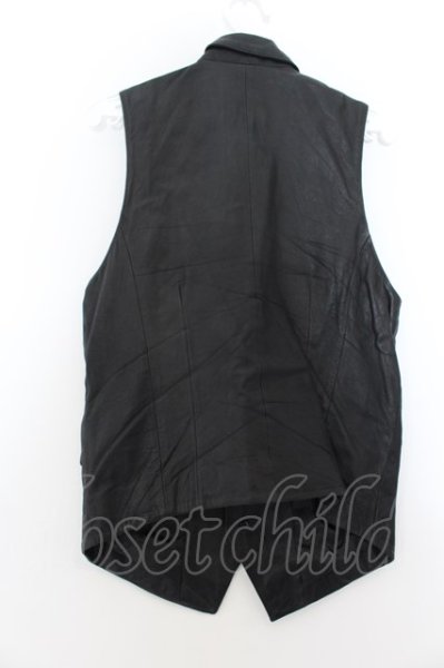 画像2: FUGA / Justice ゴートレザージレ 44 ブラック O-24-09-27-076-FU-to-YM-ZT-ML018 (2)