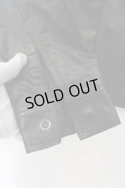 画像3: 5351pour les Hommes / ラムレザーウォッシャブルフィールドジャケット 1 ブラック O-24-09-27-080-53-ja-YM-ZT-ML006 (3)