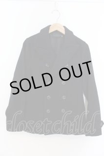 FUGA / ライナー付きファーモッズコート 44 ブラック O-25-01-09-012