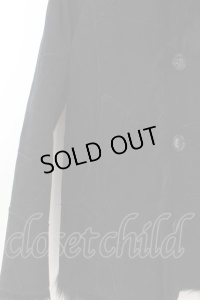 画像2: FUGA / Grand Slam トスカーナムートンジャケット 44 ブラック O-24-09-27-093-FU-ou-YM-OS (2)