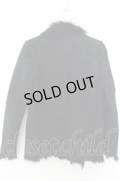 画像4: FUGA / Grand Slam トスカーナムートンジャケット 44 ブラック O-24-09-27-093-FU-ou-YM-OS (4)