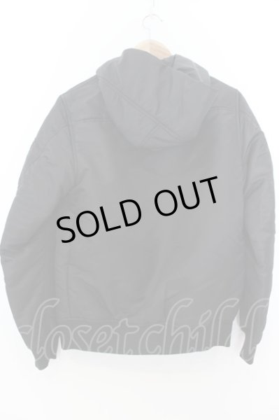 画像3: FUGA / Spectacle ビッグフードMA-1ジャケット 44 ブラック O-24-09-27-094-FU-ou-YM-ZT-M125 (3)