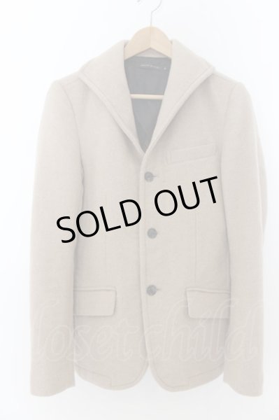 画像1: GOSTAR DE FUGA / Propuesta イタリアンカラーメルトンウールジャケット 44 モカ O-24-09-27-096-GO-ou-YM-ZT-M125 (1)