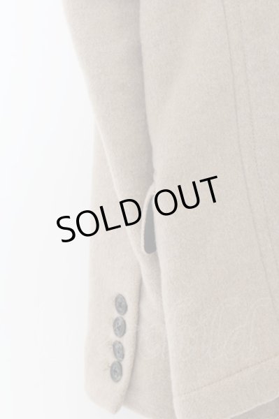 画像2: GOSTAR DE FUGA / Propuesta イタリアンカラーメルトンウールジャケット 44 モカ O-24-09-27-096-GO-ou-YM-ZT-M125 (2)