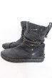 画像2: 14th Addiction / moccasin leather ブーツ 約27.5cm-28cm ブラック O-24-09-27-101-14-sho-YM-OS (2)