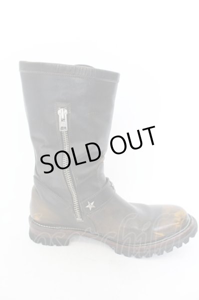 画像4: IZREEL / スターポイントエンジニアブーツ 45（29cm前後） ブラウン O-24-09-27-102-IR-sho-YM-ZT1000 (4)