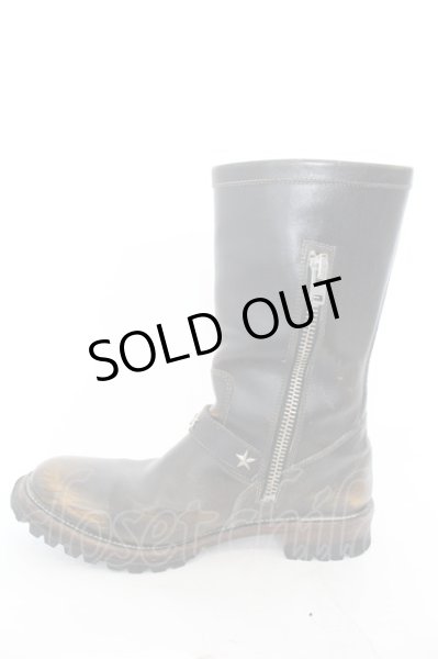 画像5: IZREEL / スターポイントエンジニアブーツ 45（29cm前後） ブラウン O-24-09-27-102-IR-sho-YM-ZT1000 (5)