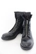 画像1: alfredoBANNISTER / レイヤードロングファイヤーマンブーツ 44（約27.5cm） ブラック O-24-09-27-104-al-sho-YM-ZT1000 (1)