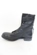 画像3: alfredoBANNISTER / レイヤードロングファイヤーマンブーツ 44（約27.5cm） ブラック O-24-09-27-104-al-sho-YM-ZT1000 (3)