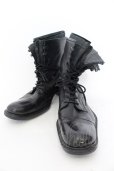 画像1: alfredoBANNISTER / レイヤードブーツ 44（約27.5cm) ブラック O-24-09-27-105-al-sho-YM-ZT1000 (1)
