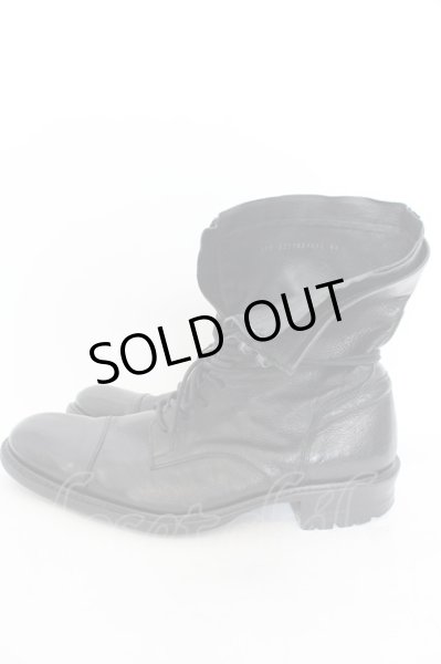 画像2: alfredoBANNISTER / レイヤードブーツ 44（約27.5cm) ブラック O-24-09-27-105-al-sho-YM-ZT1000 (2)