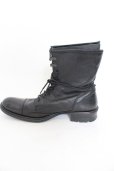 画像3: alfredoBANNISTER / レイヤードブーツ 44（約27.5cm) ブラック O-24-09-27-105-al-sho-YM-ZT1000