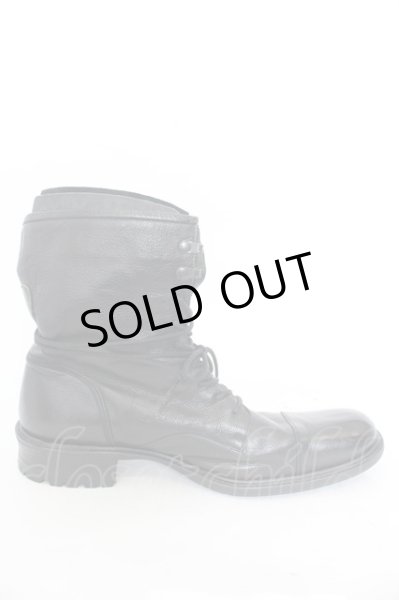 画像4: alfredoBANNISTER / レイヤードブーツ 44（約27.5cm) ブラック O-24-09-27-105-al-sho-YM-ZT1000 (4)