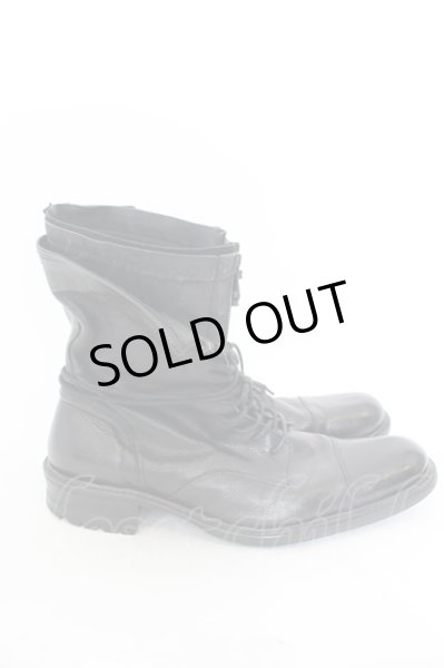 画像6: alfredoBANNISTER / レイヤードブーツ 44（約27.5cm) ブラック O-24-09-27-105-al-sho-YM-ZT1000 (6)