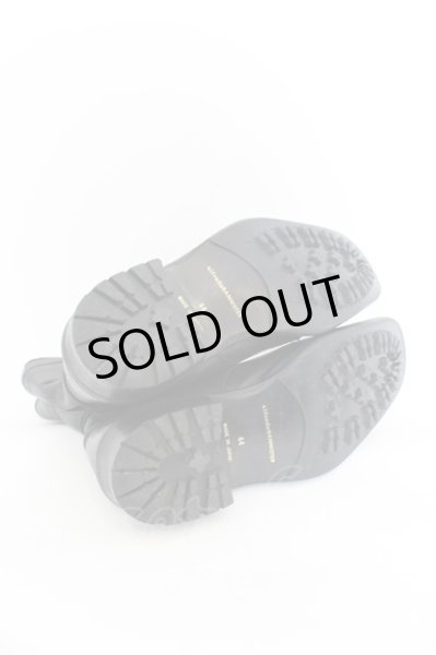 画像7: alfredoBANNISTER / レイヤードブーツ 44（約27.5cm) ブラック O-24-09-27-105-al-sho-YM-ZT1000 (7)