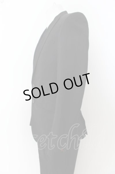 画像2: BUFFALO BOBS / ピークドラペル2Bスーツ 2 ブラック O-24-09-27-002-BU-ja-YM-ZT251 (2)