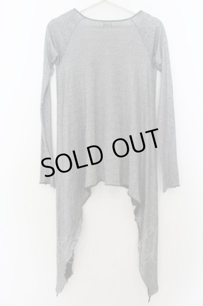 画像3: LGB / LSV12/LG イレヘムカットソー 0（レディース） シルバー O-24-09-27-017-LG-to-YM-OS (3)