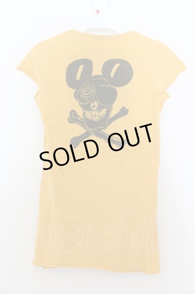 画像2: LGB / GO FUCK/HS Tシャツ  イエロー O-24-09-27-022-LG-to-YM-OS (2)