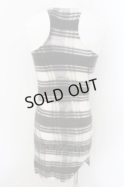 画像2: LGB / TK1 ボーダーロングタンクトップ 0（レディース） ブラック系 O-24-09-29-037-LG-to-YM-ZT290 (2)