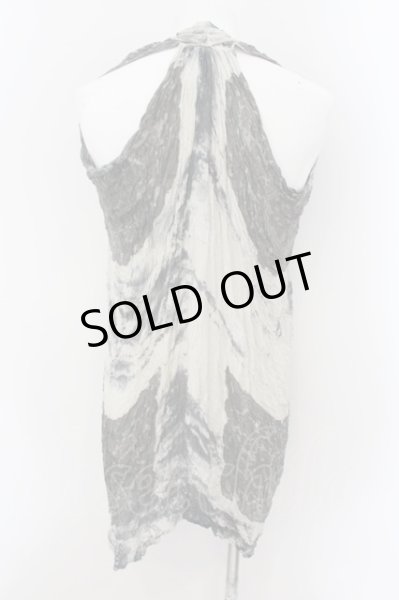 画像2: SHARE SPIRIT / Resort ペイズリーブリーチNSバンブーカーディガン 36 ブラックｘアイボリー O-24-09-29-042-SH-to-YM-ZT290 (2)