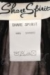 画像3: SHARE SPIRIT / 6匁シフォンぼかしペイズリーバンブーNSカーディガン 36 ブラック O-24-09-29-043-SH-to-YM-ZT290 (3)