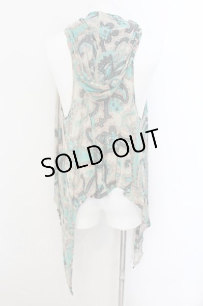 画像2: SHARE SPIRIT / ターコイズペイズリーNSカーディガン 36 マルチ O-24-09-29-044-SH-to-YM-OS (2)