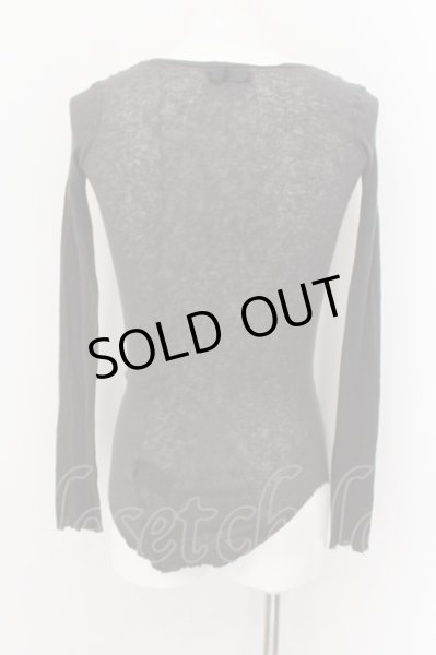 画像2: IFSIXWASNINE / WIRED/LSV テレコカットソー 0（レディース） グレー O-24-09-29-055-IF-to-YM-OS (2)