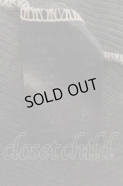 画像3: IFSIXWASNINE / WIRED/LSV テレコカットソー 0（レディース） グレー O-24-09-29-055-IF-to-YM-OS (3)