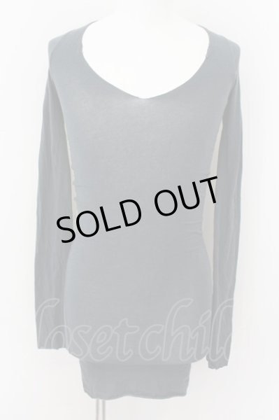 画像2: IFSIXWASNINE / TATTO/LSVMID カットソー 0（レディース） チャコール系 O-24-09-29-056-IF-to-YM-OS (2)