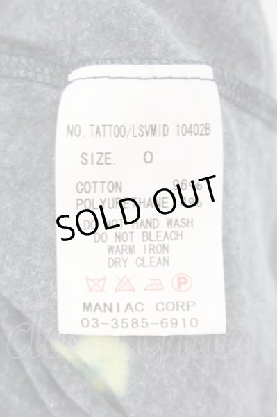 画像4: IFSIXWASNINE / TATTO/LSVMID カットソー 0（レディース） チャコール系 O-24-09-29-056-IF-to-YM-OS (4)