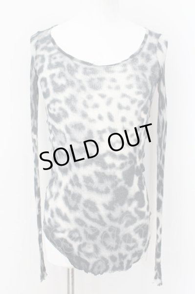 画像1: IFSIXWASNINE / WIRED/LSC レオパードカットソー 0 グレー系 O-24-09-29-058-IF-to-YM-OS (1)