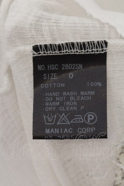 画像3: IFSIXWASNINE / HCS パイソンTシャツ 0（レディース） ホワイト O-24-09-29-063-IF-ts-YM-ZT327 (3)