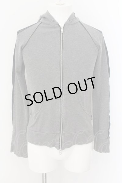 画像2: LGB / BOXER/MESH/PK/M バックロゴパッチパーカー【メンズ1】 1 グレー O-24-09-29-064-LG-to-YM-OS (2)