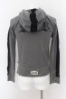 画像1: LGB / BOXER/MESH/PK/M バックロゴパッチパーカー【メンズ1】 1 グレー O-24-09-29-064-LG-to-YM-OS (1)