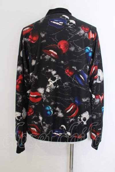 画像2: 【WINTERセール】CIVARIZE / Germ 総柄BIGブルゾンジャケット 44 ブラック O-24-09-29-001-CI-ou-YM-ZT238