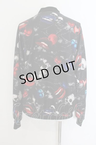 画像2: CIVARIZE / Germ 総柄BIGブルゾンジャケット 44 ブラック O-24-09-29-001-CI-ou-YM-ZT238 (2)