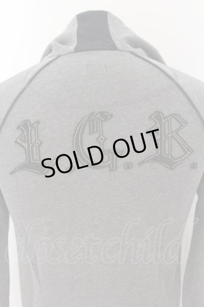 画像3: LGB / BOXER/MESH/PK/M バックロゴパッチパーカー【メンズ1】 1 グレー O-24-09-29-064-LG-to-YM-OS (3)