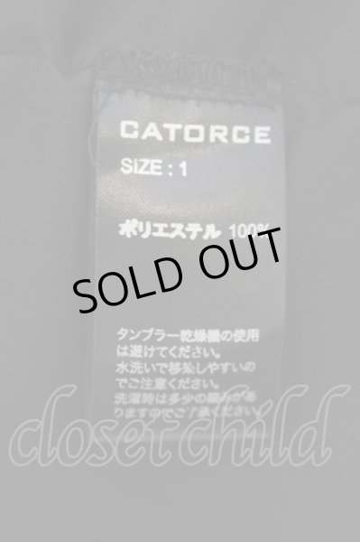 画像3: CATORCE / ロングフーディー パーカー 1 ブラック O-24-09-29-067-CA-to-YM-ZT-M105 (3)